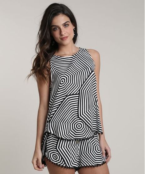 Regata-Feminina-Salinas-Estampada-Barraca-com-Tassel-Decote-Redondo-Branca-9679078-Branco_1
