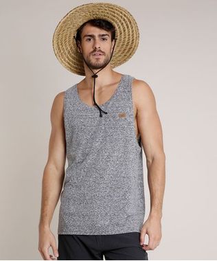 Regata-Masculina-Blueman-com-Bolso-Gola-Careca-Cinza-Mescla-9702024-Cinza_Mescla_1