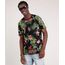 Camiseta-Masculina-Blueman-Tal-Pai-Tal-Filho-Folhagem-Tropical-Manga-Curta-Gola-Careca-Preto-9702026-Preto_1