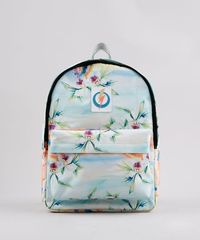 Mochila-Feminina-Blueman-Estampada-Floral-Paraiso-com-Alcas-Regulaveis-Verde-Agua-9726012-Verde_Agua_1