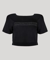Blusa-Feminina-Blueman-Cropped-Manga-Curta-Decote-Redondo-Preta-9706879-Preto_5
