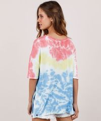 Blusa-Feminina-Blueman-Estampada-Tie-Dye-Manga-Curta-Decote-Redondo-Azul-9790243-Azul_2
