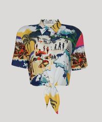 Camisa-Feminina-Cropped-Estampada-Praiana-com-No-Manga-Curta-Amarela-9679075-Amarelo_5