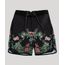 Bermuda-Surf-Infantil-Blueman-Estampada-Folhagem-Tropical-com-Bolso-Preta-9713644-Preto_1