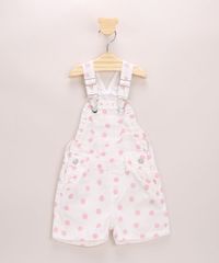 Jardineira-Infantil-Estampada-de-Poa-com-Babados-Branca-9963380-Branco_1