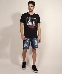 Camiseta-Masculina-Stranger-Things--If-You-Die-I-Die--Manga-Curta-Gola-Careca-Preta-9974919-Preto_3