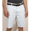 Bermuda-de-Sarja-Masculina-Reta-Chino-com-Cinto-Azul-Claro-9966067-Azul_Claro_1