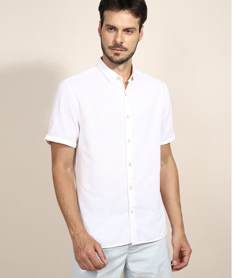 Camisa-Masculina-Comfort-com-Linho-Manga-Curta-Off-White-9645938-Off_White_1