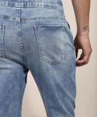 Calca-Jeans-Masculina-Jogger-Skinny-Destroyed-com-Cordao-Azul-Medio-9968743-Azul_Medio_6
