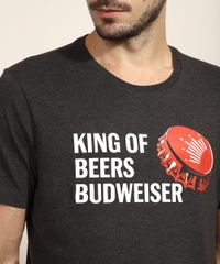Camiseta-Masculina-Budweiser--King-of-Beers--Manga-Curta-Gola-Careca-Cinza-Mescla-Escuro-9968749-Cinza_Mescla_Escuro_6