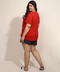 Pijama-Feminino-Plus-Size-com-Estampa-Floral-Manga-Curta-Azul-Marinho-1-9971252-Azul_Marinho_1_2