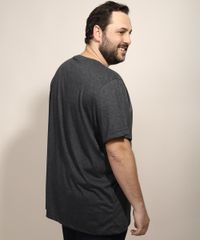 Camiseta-Masculina-Plus-Size-Budweiser-Manga-Curta-Gola-Careca-Cinza-Mescla-Escuro-9974278-Cinza_Mescla_Escuro_2