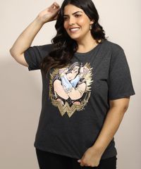 Blusa-Feminina-Plus-Size-Mulher-Maravilha-Metalizada-Manga-Curta-Decote-Redondo-Cinza-Mescla-Escuro-9971363-Cinza_Mescla_Escuro_6