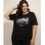 Blusa-Feminina-Plus-Size--Baby-Yoda--Manga-Curta-Decote-Redondo-Preta-9971420-Preto_1