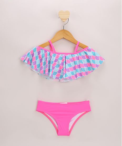 Biquini-Infantil-Ciganinha-Sereia-Estampado-de-Escamas-com-Protecao-UV50--Multicor-9964930-Multicor_1