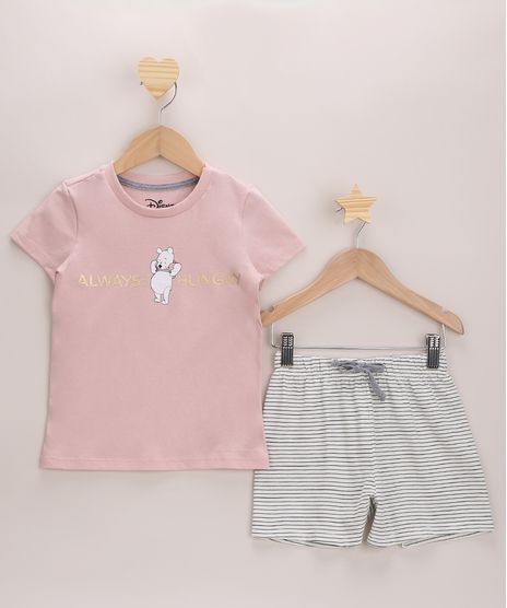 Pijama-Infantil-Ursinho-Pooh-Manga-Curta-Rosa-9971897-Rosa_1