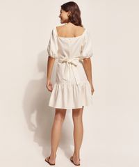 Vestido-Feminino-Ostra-Brasil-Curto-com-Linho-e-Cinto-Manga-Bufante-Off-White-9963259-Off_White_2