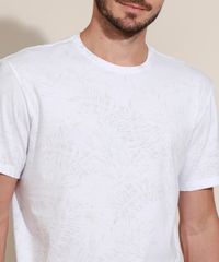 Camiseta-Masculina-Estampada-Folhagem-Manga-Curta-Gola-Careca-Branca-9970578-Branco_4