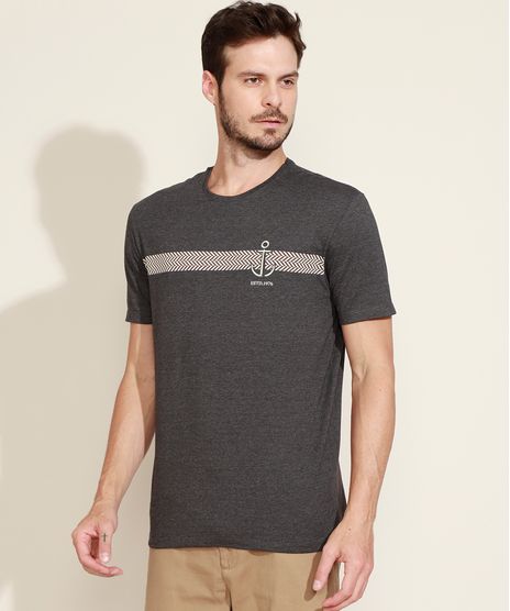Camiseta-Masculina-Comfort-Listrada-Ancora-Manga-Curta-Gola-Careca-Cinza-Mescla-Escuro-9970182-Cinza_Mescla_Escuro_1