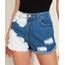 Short-Jeans-Feminino-Sawary-Lavagem-Tie-Dye-Cintura-Media--Destroyed-com-Barra-Desfiada-Azul-Medio-9974049-Azul_Medio_1