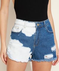 Short-Jeans-Feminino-Sawary-Lavagem-Tie-Dye-Cintura-Media--Destroyed-com-Barra-Desfiada-Azul-Medio-9974049-Azul_Medio_6