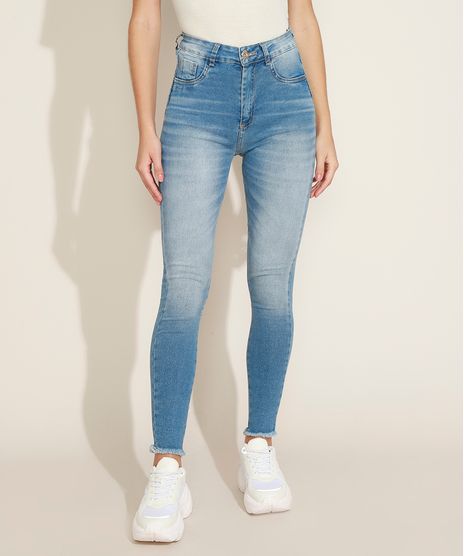 Calca-Jeans-Feminina-Sawary-Lipo-Super-Skinny-Cintura-Alta-Barra-Fio-Azul-Claro-9974655-Azul_Claro_1