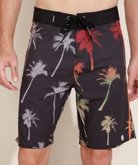Bermuda-Surf-Masculina-Estampada-Coqueiros-com-Bolso-e-Cordao-Preta-9968207-Preto_6
