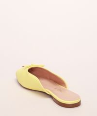 Mule-Feminino-Via-Uno-Bico-Redondo-com-Laco-Amarelo-9971493-Amarelo_4