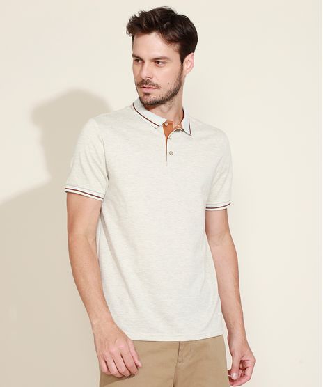 Polo-Masculina-Tradicional-Manga-Curta-Cinza-Mescla-Claro-9960505-Cinza_Mescla_Claro_1