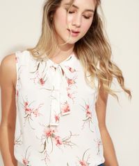 Regata-Feminina-Estampada-Floral-com-Gravata-Decote-V-Off-White-9947353-Off_White_6