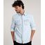 Camisa-Jeans-Masculina-Slim-com-Bolsos-Manga-Longa-Azul-Claro-9814880-Azul_Claro_1