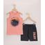 Conjunto-Infantil--Enjoy--de-Regata-Coral---Bermuda-em-Moletom-Cinza-Mescla-Escuro-9967970-Cinza_Mescla_Escuro_1