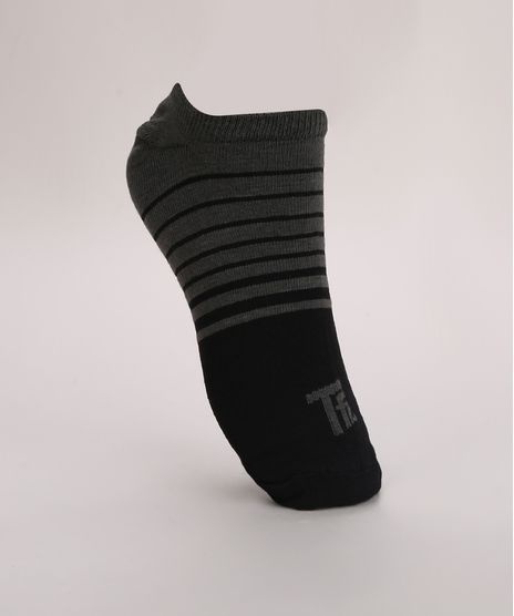 Meia-Masculina-Trifil-Esportiva-Listrada-Cano-Baixo-Preta-9974607-Preto_1
