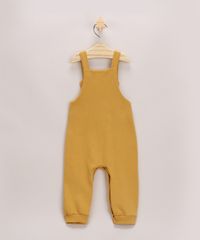 Jardineira-Infantil-com-Orelhinhas-Alca-Media-Mostarda-9967809-Mostarda_2