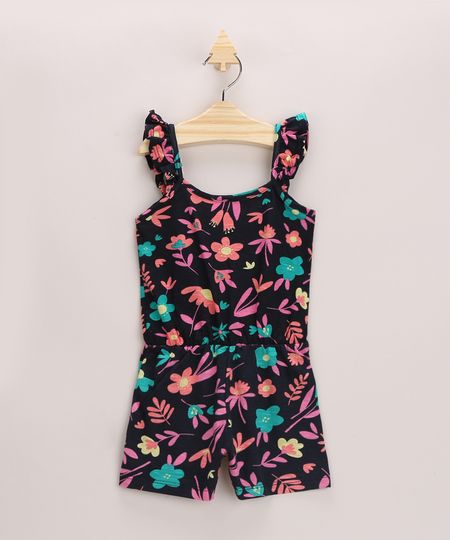 Macaquinho-Infantil-Estampado-Floral-com-Babados-Alca-Larga-Azul-Marinho-9967871-Azul_Marinho_1
