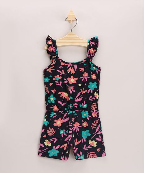 Macaquinho-Infantil-Estampado-Floral-com-Babados-Alca-Larga-Azul-Marinho-9967871-Azul_Marinho_1