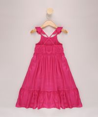 Vestido-Infantil-Longo-com-Recortes-e-Babados-Alca-Media-Decote-Redondo-Rosa-9965251-Rosa_2