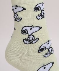 Meia-Feminina-Cano-Alto-Snoopy-Estampado-Amarela-9971060-Amarelo_3
