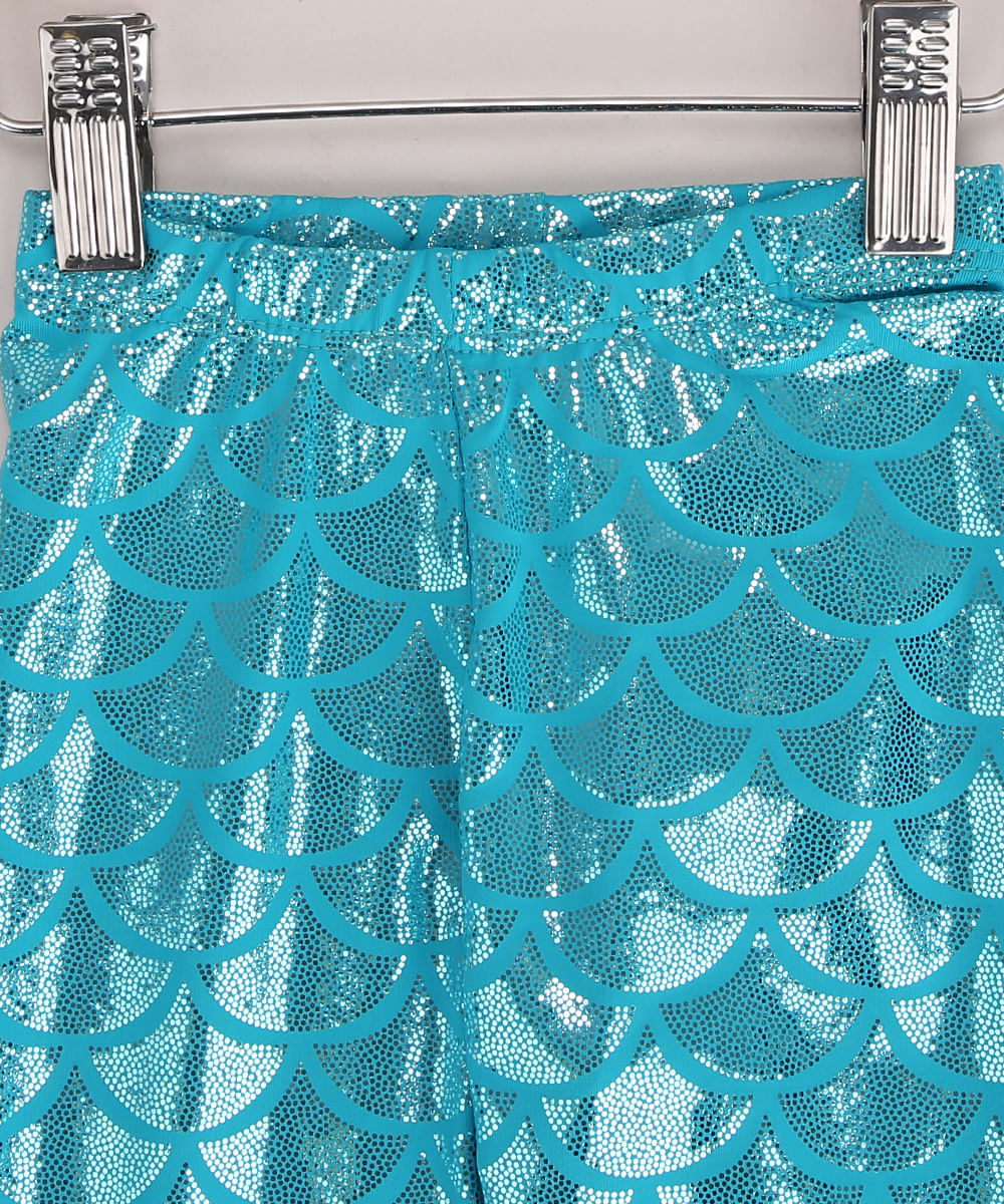 calça legging sereia infantil