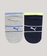 Kit-de-2-Meias-Infantis-Puma-Cano-Baixo-Multicor-9973030-Multicor_2