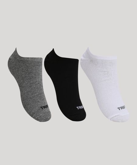 Kit-de-3-Meias-Masculinas-Trifil-Cano-Baixo-Esportiva-Multicor-9974602-Multicor_1