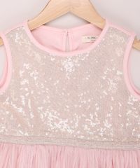 Vestido-Infantil-com-Paetes-e-Plissado-Alca-Larga-Decote-Redondo-Rosa-9953850-Rosa_3