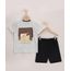 Conjunto-Infantil-Authentic-Games-de-Camiseta-Cinza-Mescla-Claro---Bermuda-em-Moletom-Cinza-Mescla-9968191-Cinza_Mescla_1