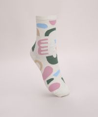 Meia-Feminina-Cano-Alto-Estampado-Artsy-Branca-9971030-Branco_1