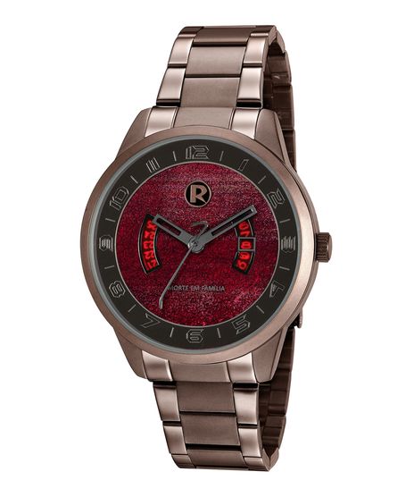 Relogio-Analogico-Warner-Batman-Morte-em-Familia-Masculino---Placa-Metalica---32133GPMGME1-Marrom-9950022-Marrom_1