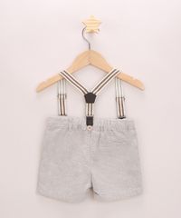 Bermuda-Infantil-Alfaiatada-em-Linho-com-Suspensorio-Bege-9954544-Bege_2