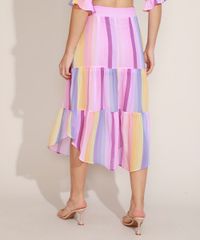 Saia-Feminina-Midi-Listrada-com-Recortes-Multicor-9968007-Multicor_2