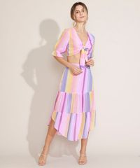 Saia-Feminina-Midi-Listrada-com-Recortes-Multicor-9968007-Multicor_3