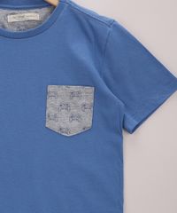 Camiseta-Infantil-com-Bolso-Estampado-Manga-Curta-Gola-Careca-Azul-9968703-Azul_3