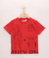 Camiseta-Infantil-The-Mandalorian-Star-Wars-Manga-Curta-Vermelha-9975996-Vermelho_1